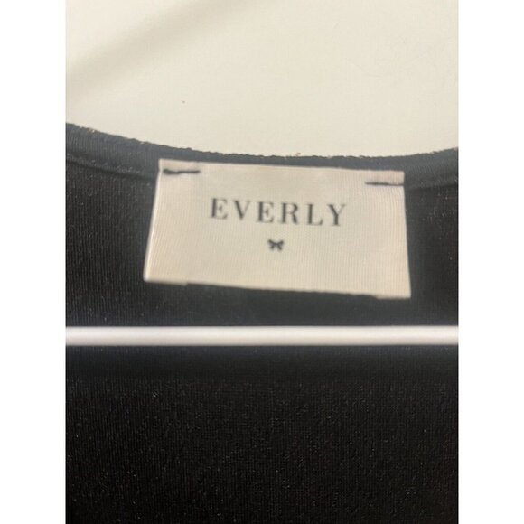Everly Black Copper Sparkle Sleeveless Dress Medium - Picture 6 of 8
